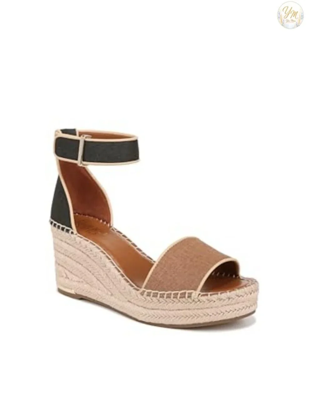 Franco Sarto Clemens Women's Espadrille Wedge Sandals Ankle Strap